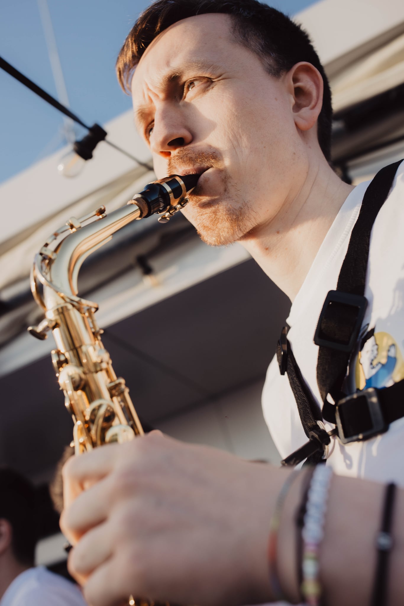 Saxofon-Solo bei den Bengelsstimmen